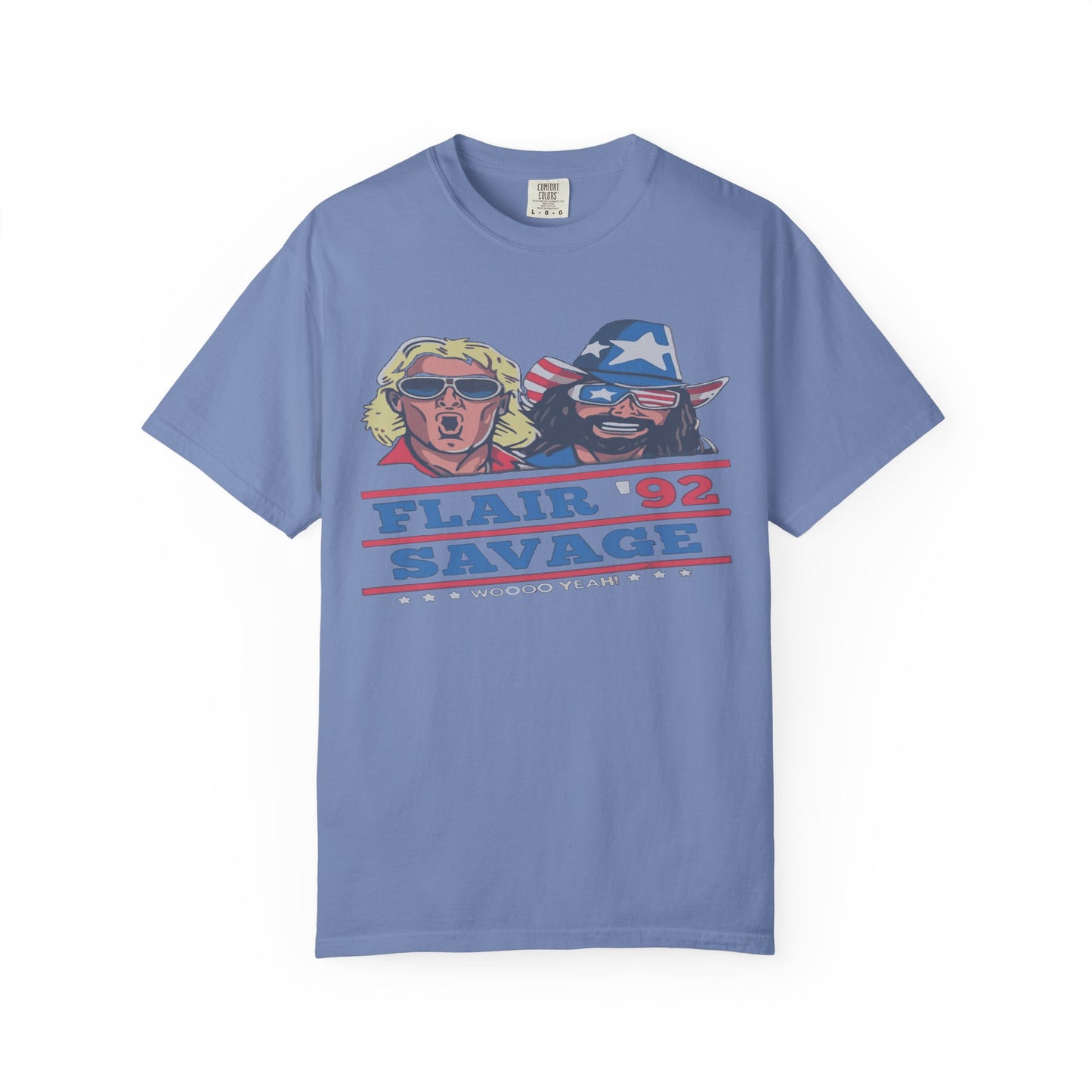 Retro Wrestling Fan T-Shirt, Unisex Graphic Tee, Flair Savage Shirt, Sports Fan Apparel, Vintage Style Gift
