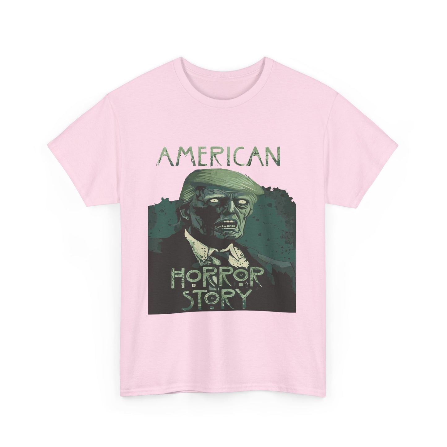 American Horror Story Unisex Heavy Cotton Tee, Horror Fan Gift, Graphic Tee, Halloween Costume, TV Show Merch