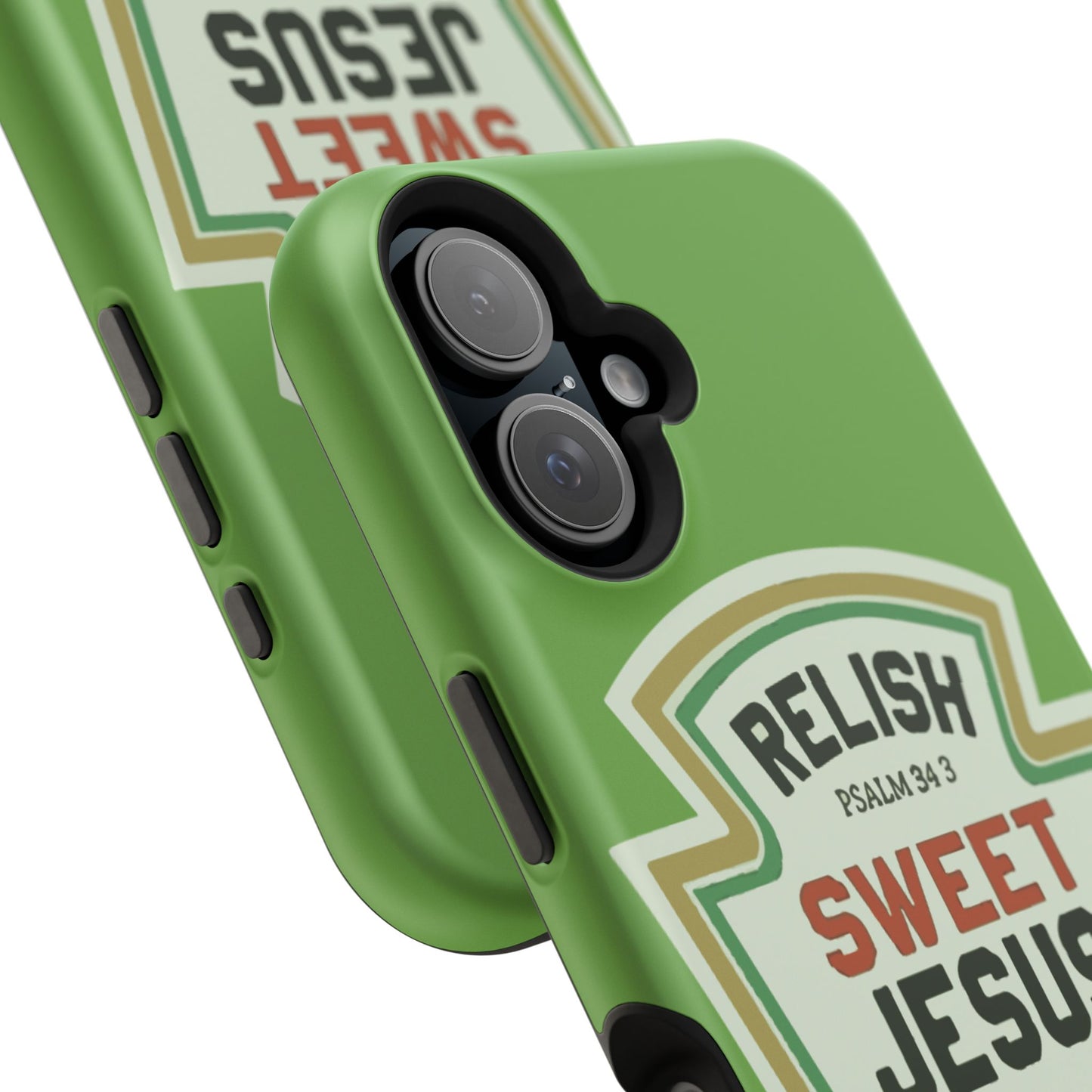 Relish Sweet Jesus Phone Case, Christian Gift, Impact-Resistant Case, Religious Phone Accessory, Faith-Based Present, Celebration Case