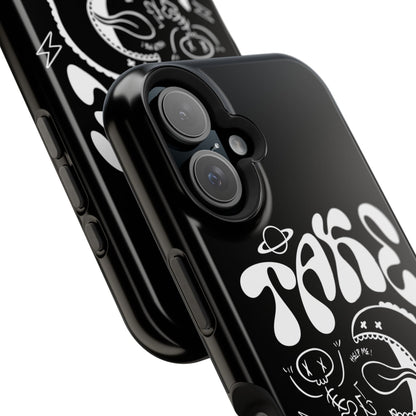 Magnetic Phone Case - Take It Easy Design, Cute Phone Cover, Gift for Him or Her, Trendy Accessories, Unique Tech Gifts