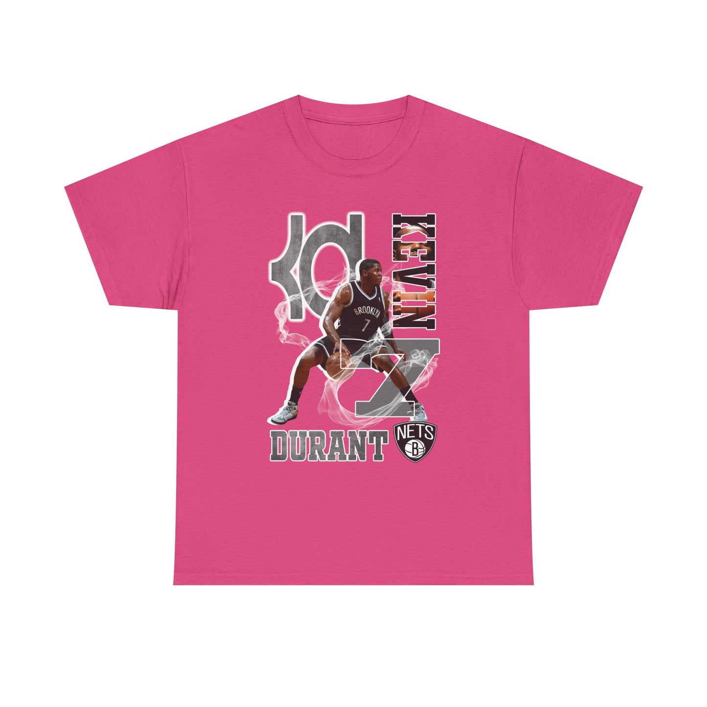 Kevin Durant Unisex Heavy Cotton Tee, Basketball Fan Shirt, Sports Apparel, Gift for Sports Enthusiasts, NBA Style T-Shirt