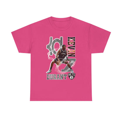 Kevin Durant Unisex Heavy Cotton Tee, Basketball Fan Shirt, Sports Apparel, Gift for Sports Enthusiasts, NBA Style T-Shirt