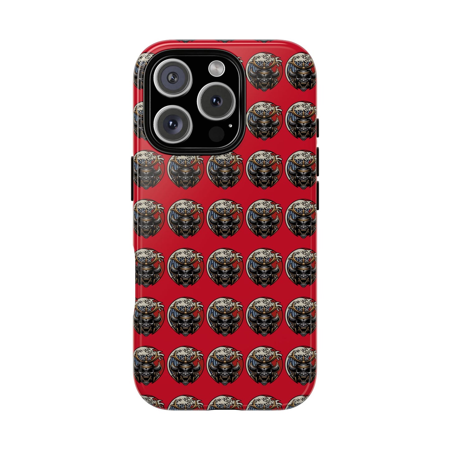 Bold Phone Case, Tough Phone Cover, Red Phone Protector, Unique Gift for Him/Her, Trendy Tech Accessory