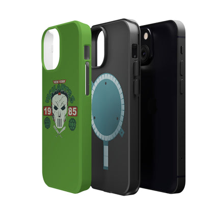 Urban Punk Phone Case, Tough Phone Cover, Skull Design Case, Gift for Him, Unique Mobile Accessory, NYC Style Case
