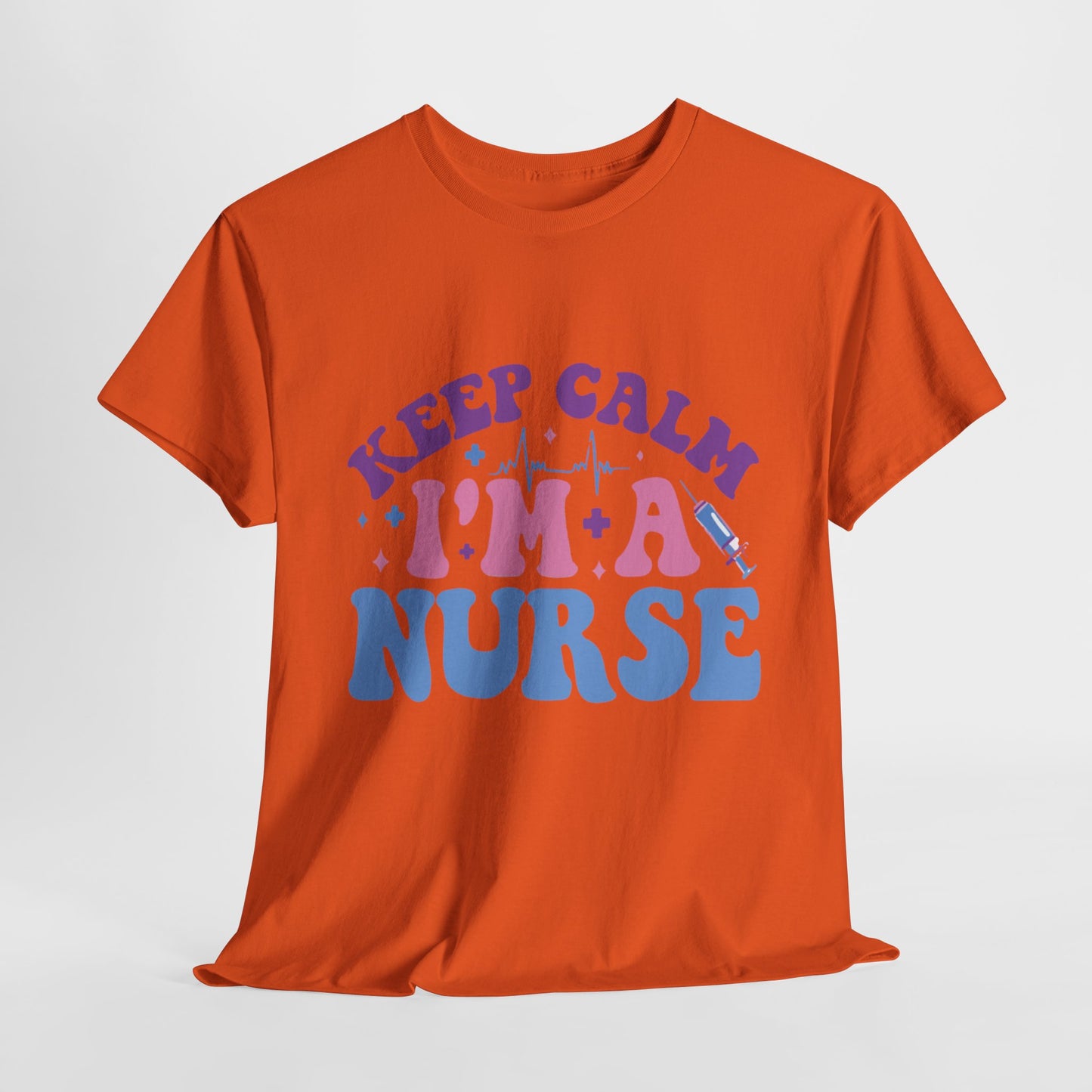 Nurse Appreciation Heavy Cotton Tee, Funny Nurse Gift, Medical Humor Shirt, Nurse Day Celebration Tee, Caregiver Outfit