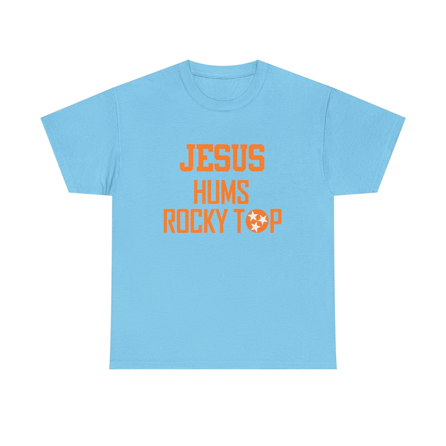 Jesus Hums Rocky Top Tee | Christian Football Tennessee Vols Shirt