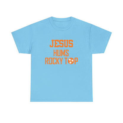Jesus Hums Rocky Top Tee | Christian Football Tennessee Vols Shirt
