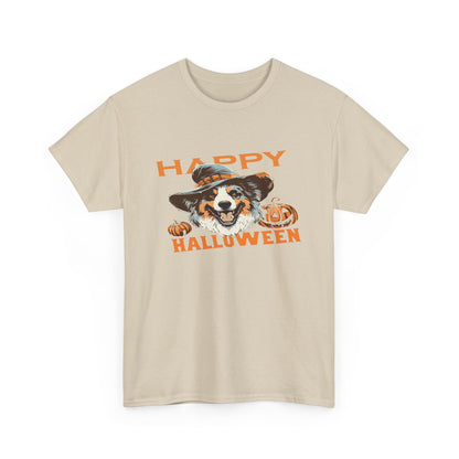 Halloween Dog Graphic Tee, Unisex T-Shirt, Spooky Pet Shirt, Fall Apparel, Trick or Treat Top