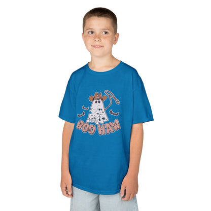 Boo Haunt Kids Tee, Halloween Shirt, Ghost Costume T-Shirt, Fun Kids Apparel, Spooky Party Outfit