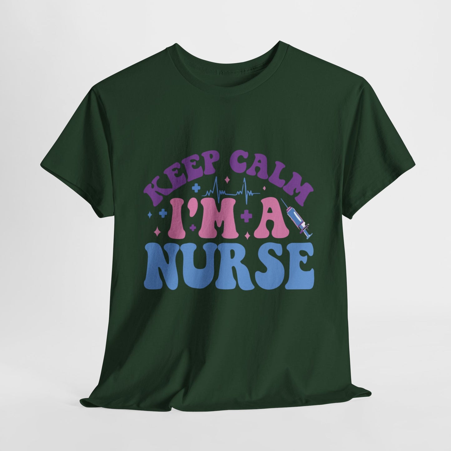 Nurse Appreciation Heavy Cotton Tee, Funny Nurse Gift, Medical Humor Shirt, Nurse Day Celebration Tee, Caregiver Outfit