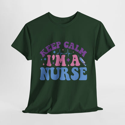 Nurse Appreciation Heavy Cotton Tee, Funny Nurse Gift, Medical Humor Shirt, Nurse Day Celebration Tee, Caregiver Outfit