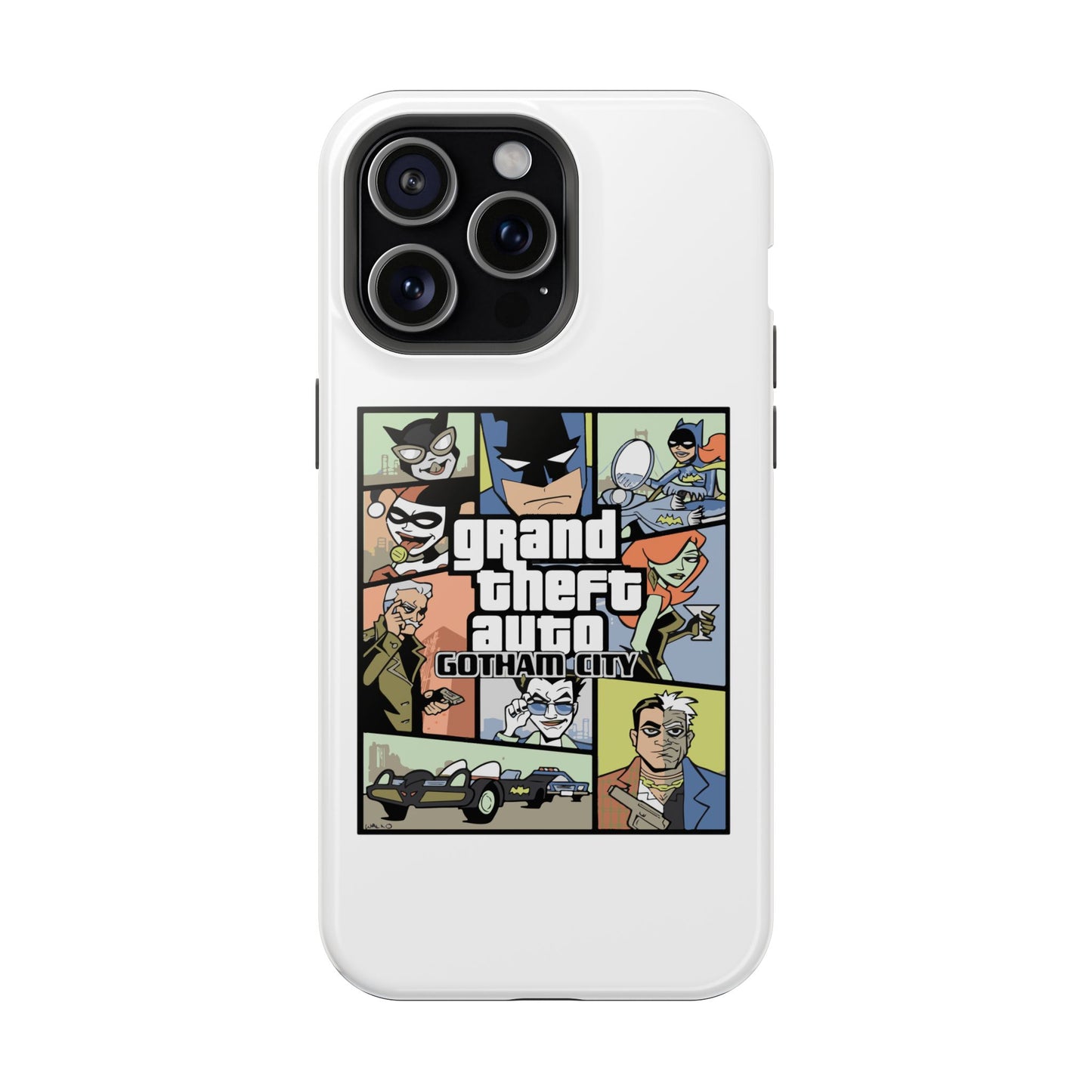 Grand Theft Auto Magnetic Tough Case, Gaming Phone Case, GTA Art Phone Cover, Gifts for Gamers, Cool Cell Phone Case