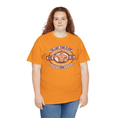 Wrestling Tribute Tee, John Cena Farewell Shirt, Unisex Graphic Tee, Fan Merchandise, Gift for Sports Lovers