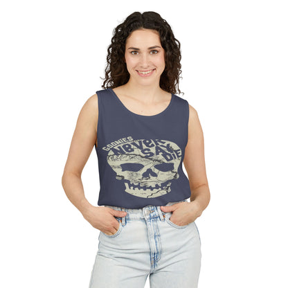 Cool Skull Graphic Tank Top, Unisex Summer Tee, Beachwear, Festival Outfit, Casual Wear, Graphic Apparel