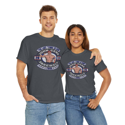 Wrestling Tribute Tee, John Cena Farewell Shirt, Unisex Graphic Tee, Fan Merchandise, Gift for Sports Lovers