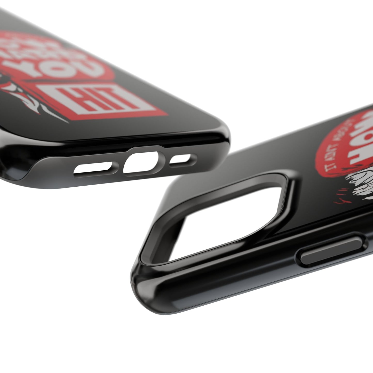 Impact-Resistant Phone Case, Rugged Smartphone Cover, Tough Phone Protection, Inspirational Gift, Motivational Tech Accessory