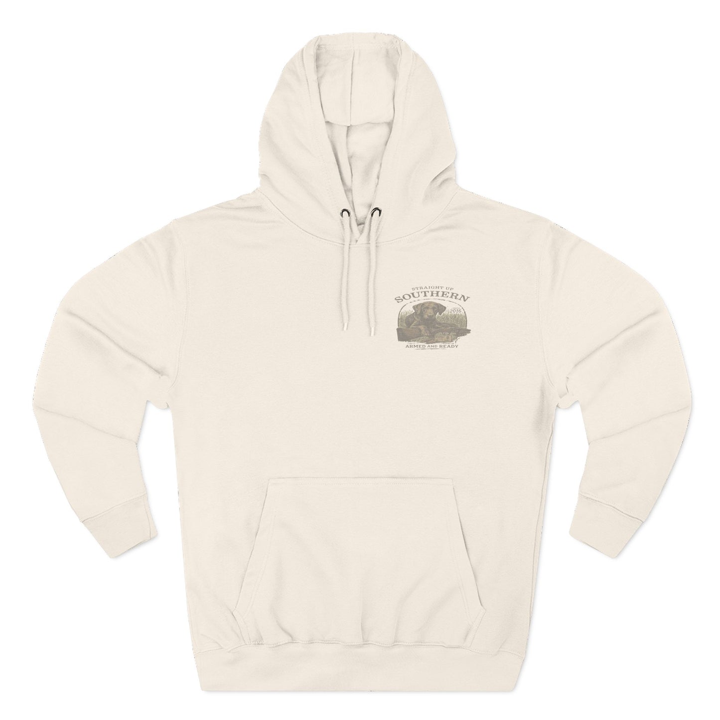 Southern Retriever Hoodie — 'Straight Up Southern' Graphic Pullover
