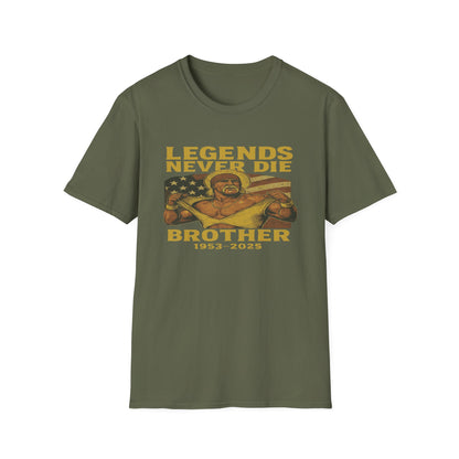 Legends Never Die Brother Memorial T-Shirt – Vintage Tribute Tee (1952–2023)