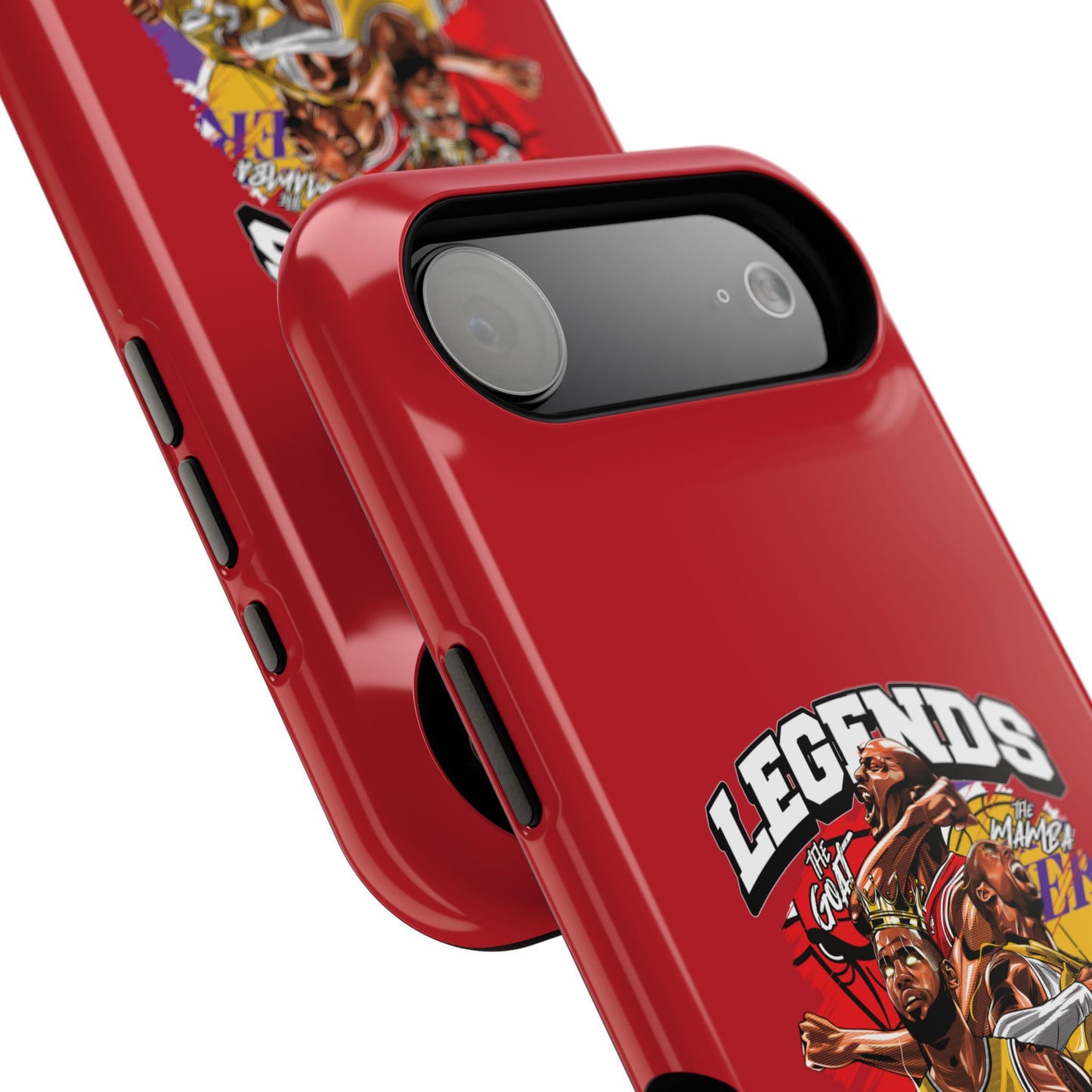 Legends Basketball Graphic Phone Case — Impact-Resistant iPhone Cover