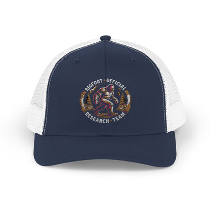 Bigfoot Research Snapback Trucker Cap - Stylish Outdoor Adventure Hat for Him