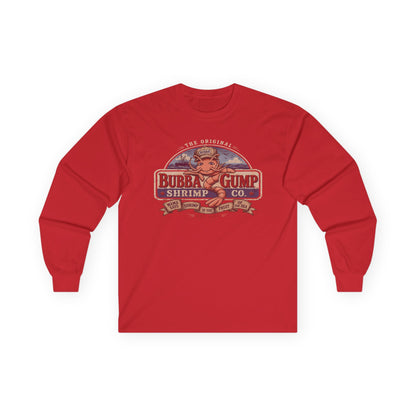Long Sleeve Tee - Retro 'Bubba Gump Shrimp Co.' Vintage Logo