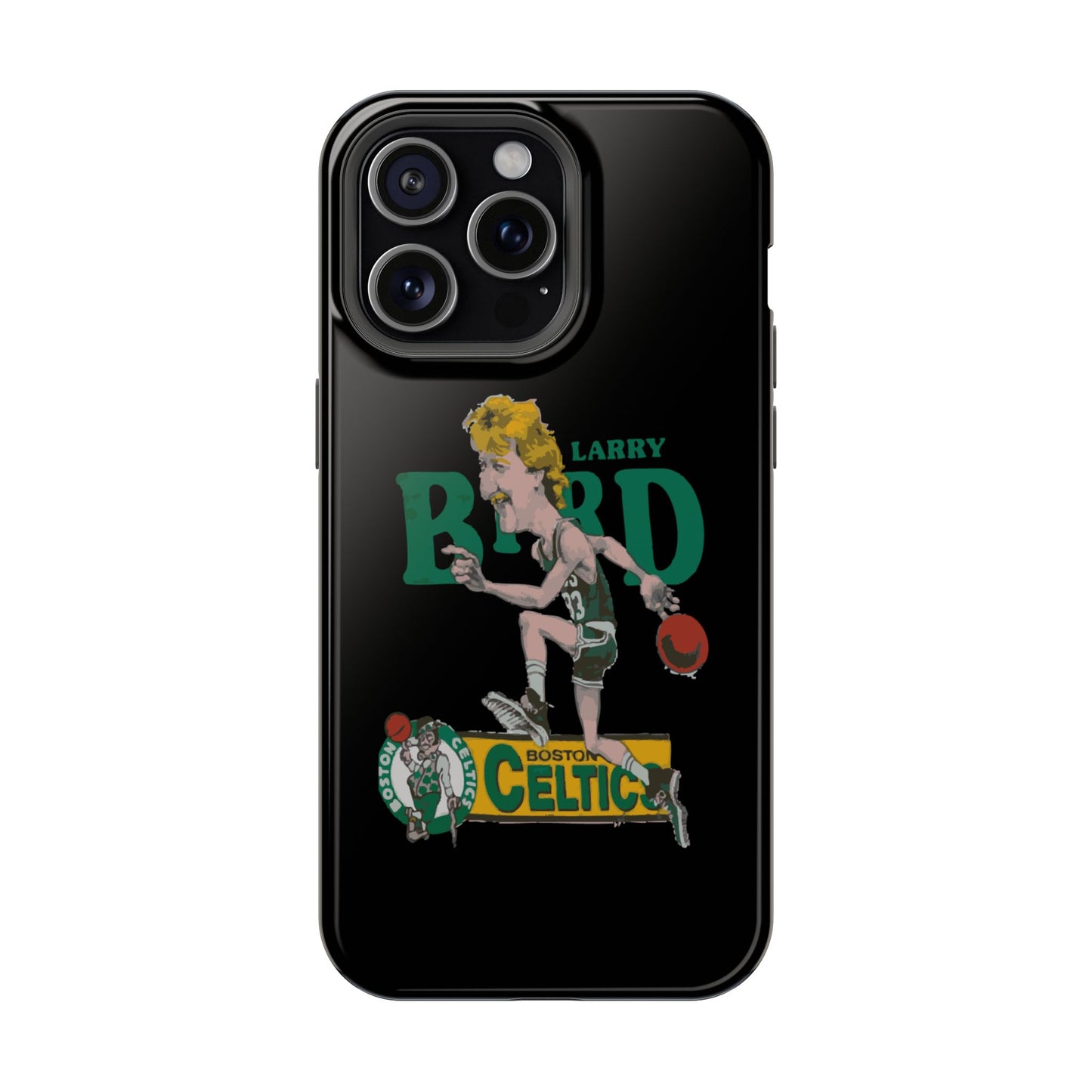 Larry Bird Impact-Resistant Phone Case, Sports Fan Gift, Basketball Accessories, Celtics Merchandise, Unique Phone Cover