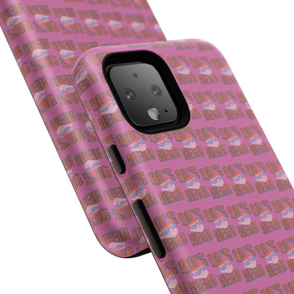 90s Vibe Phone Case, Retro Tough Cases, Gift for Nostalgia Lovers, Durable Phone Covers, 90s Themed Accessories