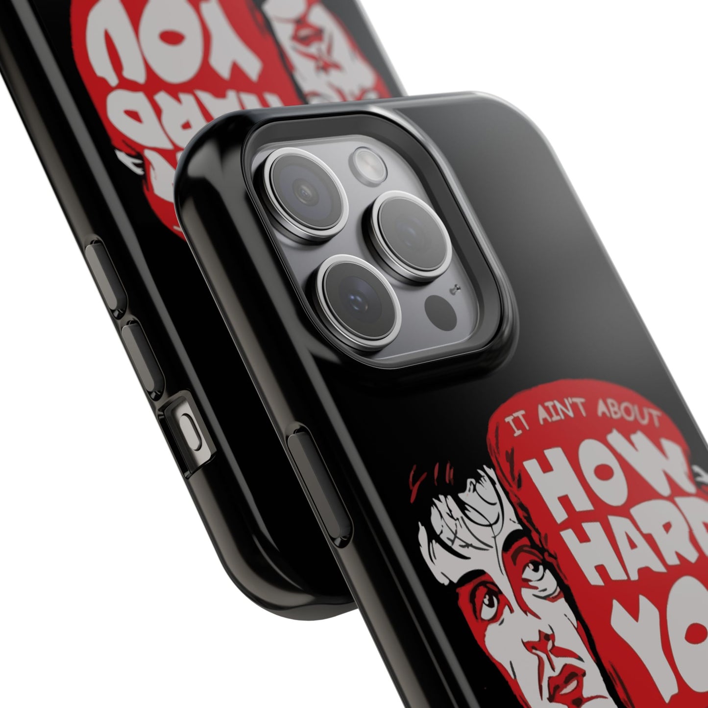 Impact-Resistant Phone Case, Rugged Smartphone Cover, Tough Phone Protection, Inspirational Gift, Motivational Tech Accessory