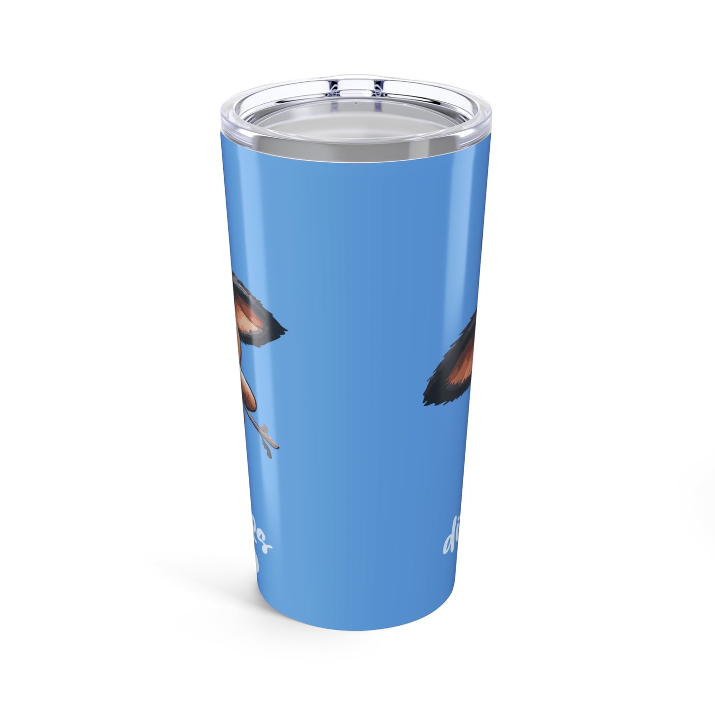 20oz Cow Tumbler — "I'm Sorry Rolled Eyes" Funny Farm Animal Travel Mug