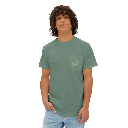 Vintage Allons church of Christ Cruise Pocket T-Shirt