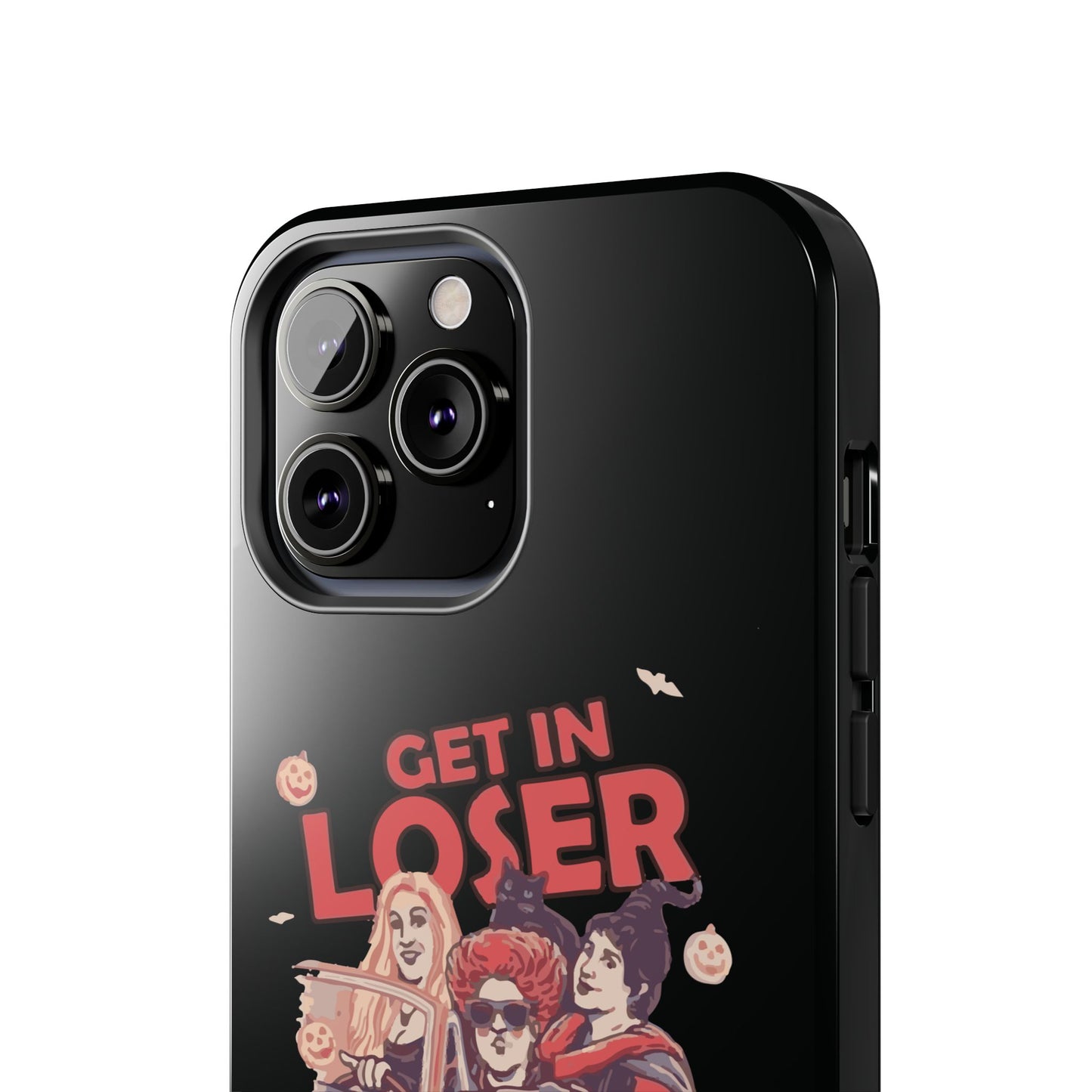Witchy Tough Phone Case - Get in Loser Design, Halloween Gift, Spooky Style, Kawaii Aesthetic, Cell Phone Cover