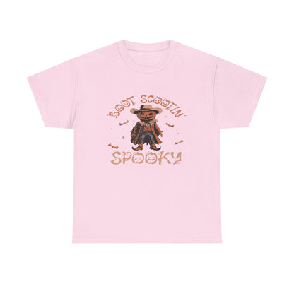 Spooky Cowboy Tee, Unisex Heavy Cotton T-Shirt, Halloween Costume, Fall Fashion, Fun Casual Wear, Gift for Friends, Boot Scootin' [...]