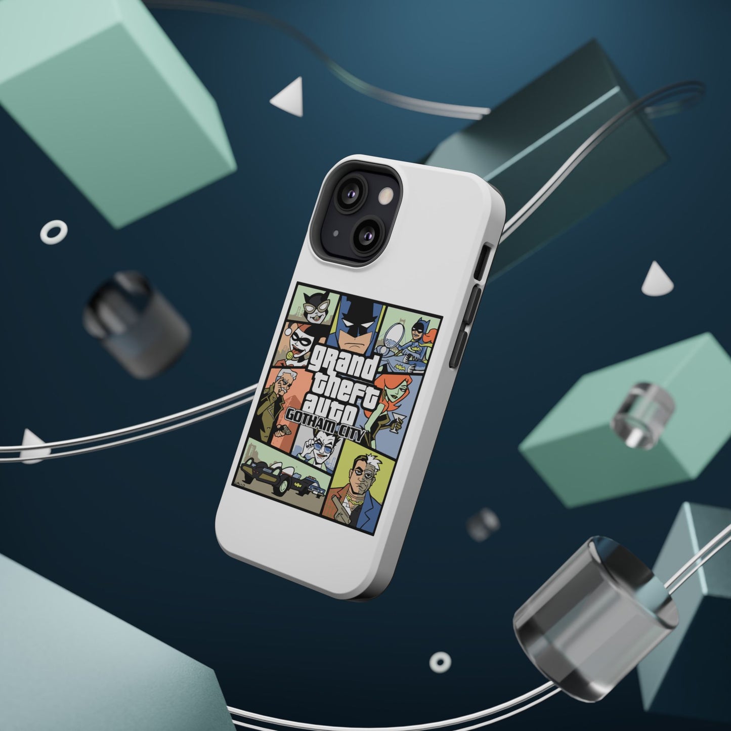 Grand Theft Auto Magnetic Tough Case, Gaming Phone Case, GTA Art Phone Cover, Gifts for Gamers, Cool Cell Phone Case