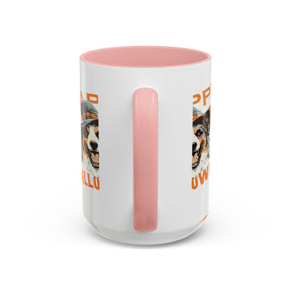 Halloween Dog Mug with Pumpkin Design, Cute Pet Lover Gift, Coffee Ceramic Cup for Fall, Spooky Season Decor, Happy Halloween