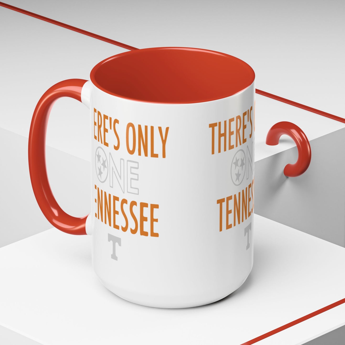 Tennessee Accent Coffee Mug - Perfect for Fans, Gift for Graduates, Home Office Essential, Sports Celebration, Personalized Tea Cup