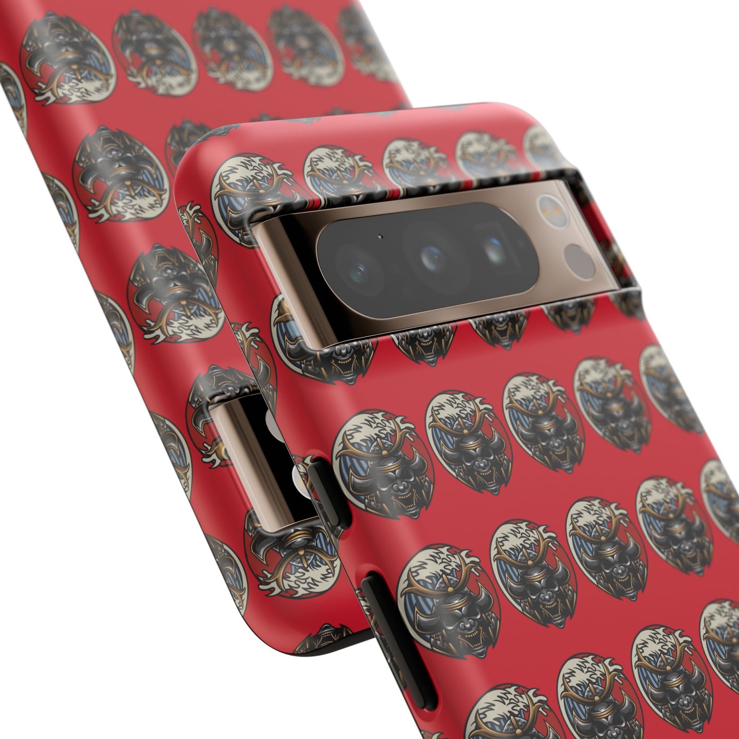 Bold Phone Case, Tough Phone Cover, Red Phone Protector, Unique Gift for Him/Her, Trendy Tech Accessory