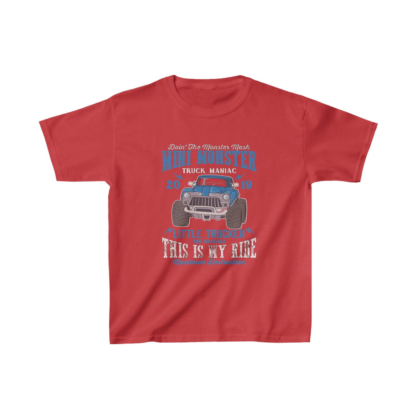 Mini Monster Truck Kids Heavy Cotton™ Tee