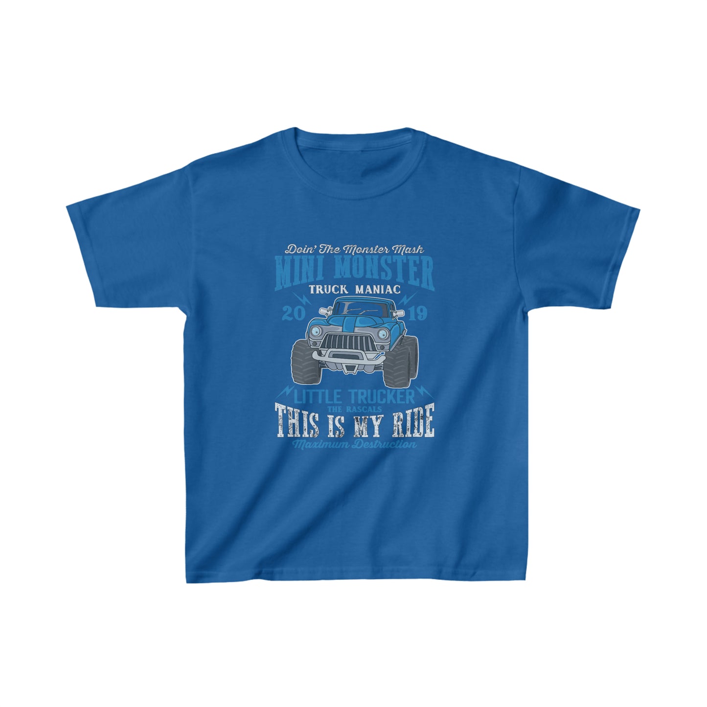 Mini Monster Truck Kids Heavy Cotton™ Tee