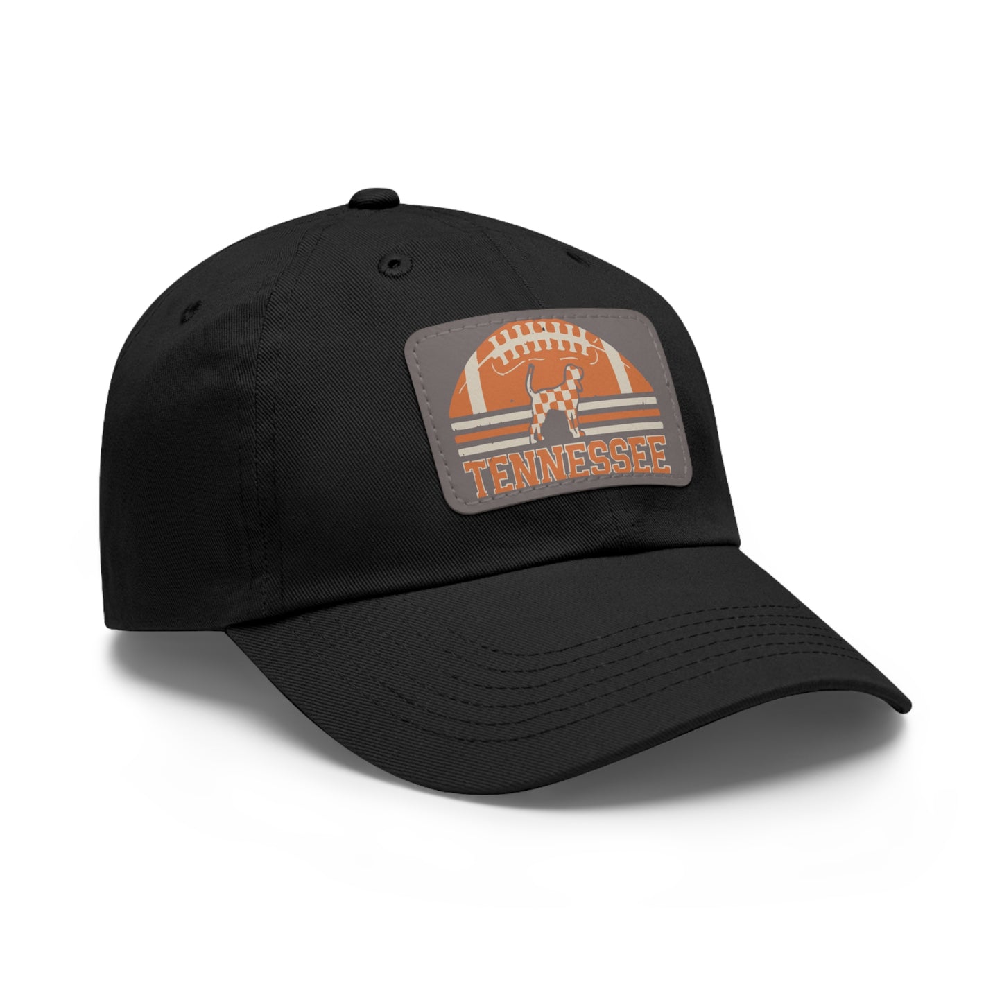 Tennessee Dad Hat with Leather Patch, Casual Hat, Sports Cap, Gift for Dads, Outdoor Hat, Summer Accessory