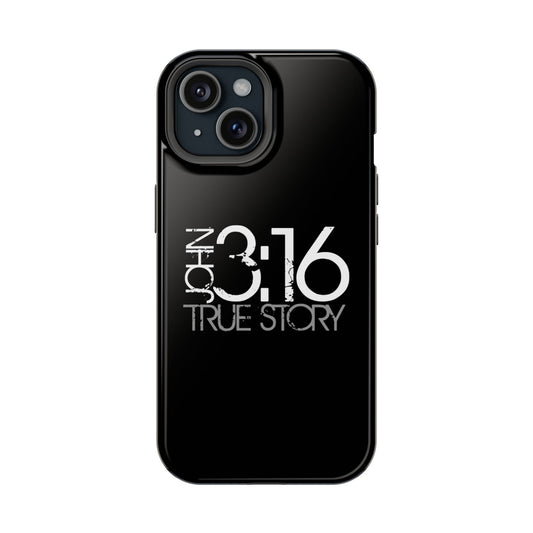 Impact-Resistant Phone Case with John 3:16 Design, Durable Phone Cover, Christian Gifts, Inspirational Accessory, Unique Phone Shell