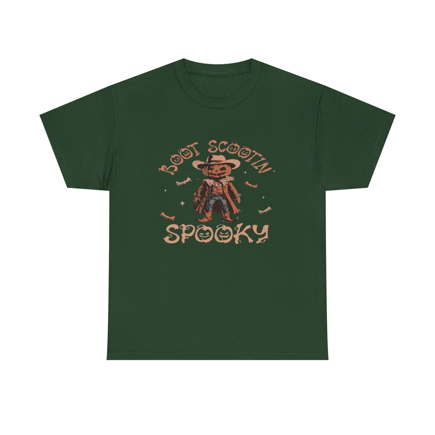 Spooky Cowboy Tee, Unisex Heavy Cotton T-Shirt, Halloween Costume, Fall Fashion, Fun Casual Wear, Gift for Friends, Boot Scootin' [...]