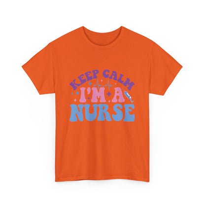 Nurse Appreciation Heavy Cotton Tee, Funny Nurse Gift, Medical Humor Shirt, Nurse Day Celebration Tee, Caregiver Outfit