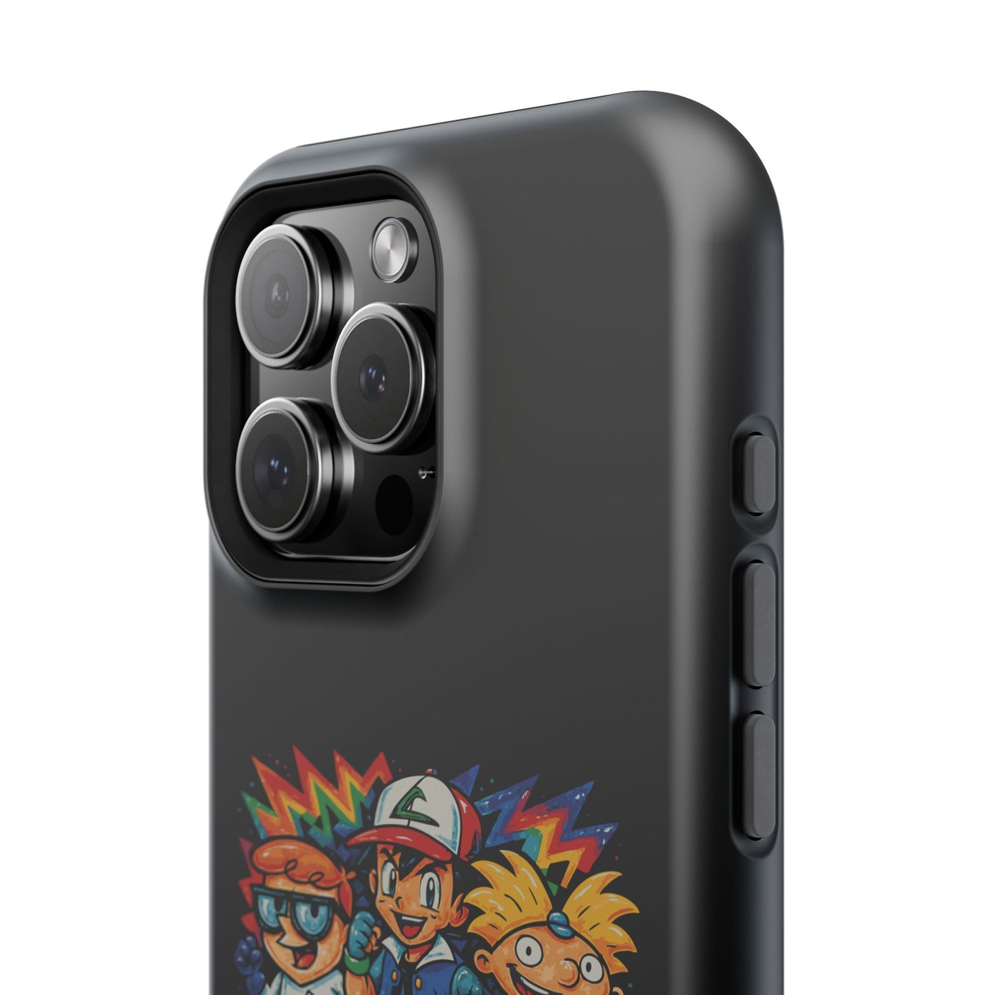 90s Crew Impact-Resistant Phone Case — Retro Cartoon Gamer Design