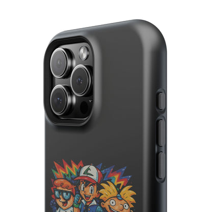 90s Crew Impact-Resistant Phone Case — Retro Cartoon Gamer Design