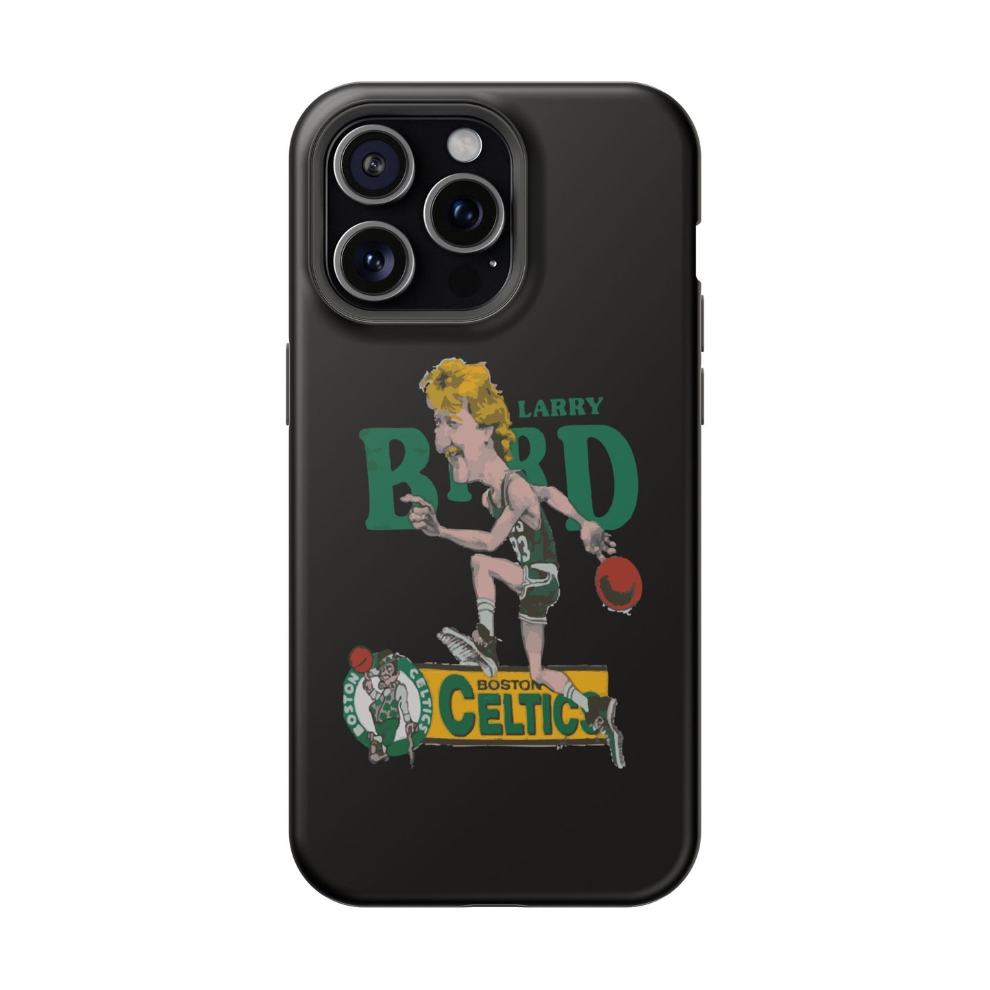 Larry Bird Impact-Resistant Phone Case, Sports Fan Gift, Basketball Accessories, Celtics Merchandise, Unique Phone Cover
