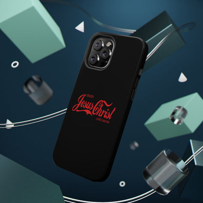 Impact-Resistant Phone Case: Enjoy Jesus Christ Lord Savior, Christian Gift, Durable Protection, Faith-Based Accessory, Holiday Gift