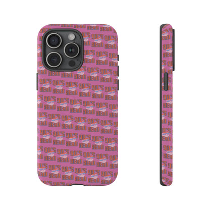 90s Vibe Phone Case, Retro Tough Cases, Gift for Nostalgia Lovers, Durable Phone Covers, 90s Themed Accessories