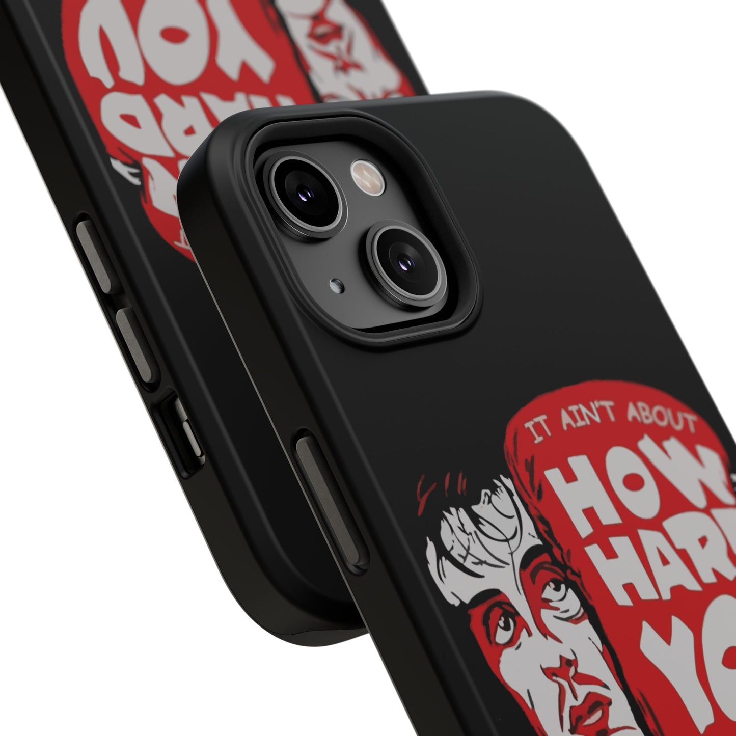 Impact-Resistant Phone Case, Rugged Smartphone Cover, Tough Phone Protection, Inspirational Gift, Motivational Tech Accessory