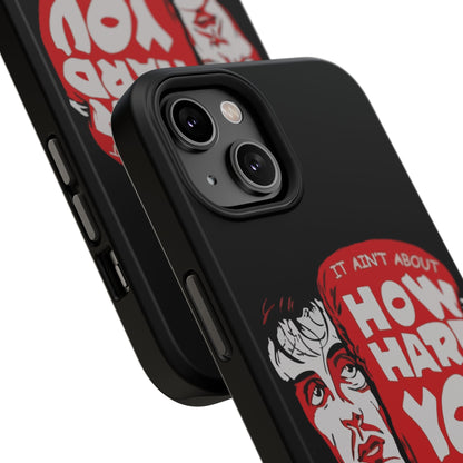 Impact-Resistant Phone Case, Rugged Smartphone Cover, Tough Phone Protection, Inspirational Gift, Motivational Tech Accessory