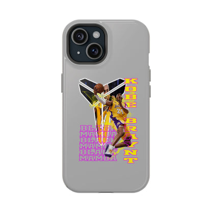 Impact-Resistant Phone Case — Bold Retro Basketball Graphic